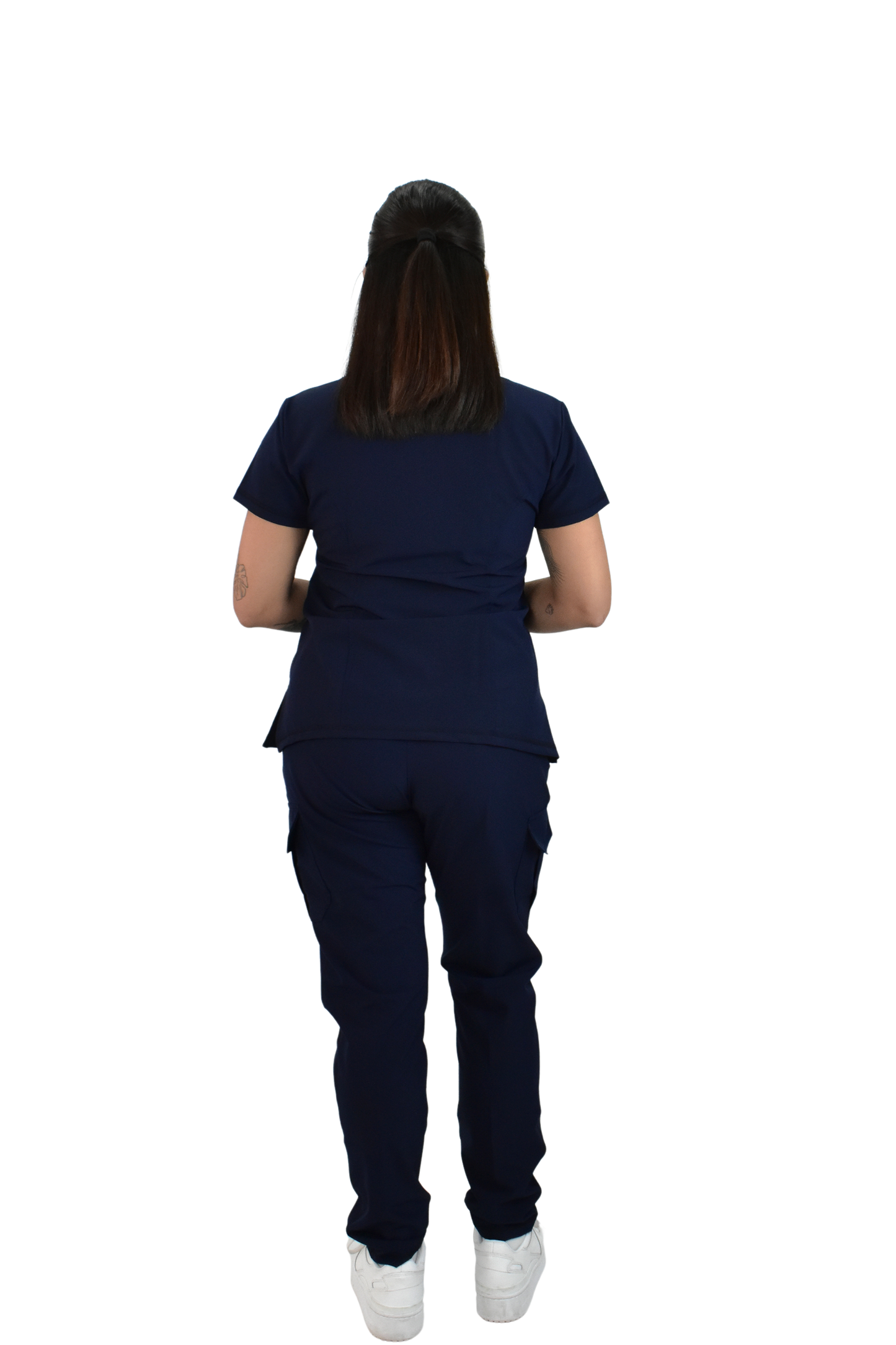 Uniforme Quirúrgico M06 Antifluido Stretch Azul Marino