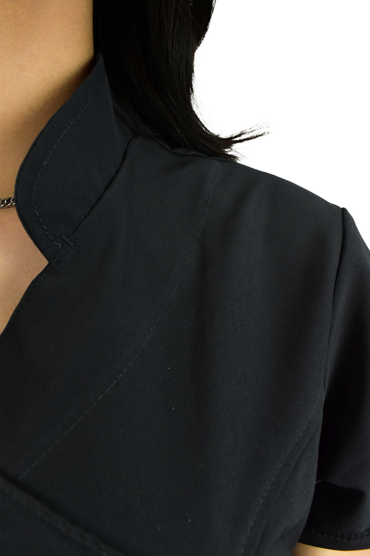 Uniforme Quirúrgico M06 Antifluido Stretch Gris Oxford