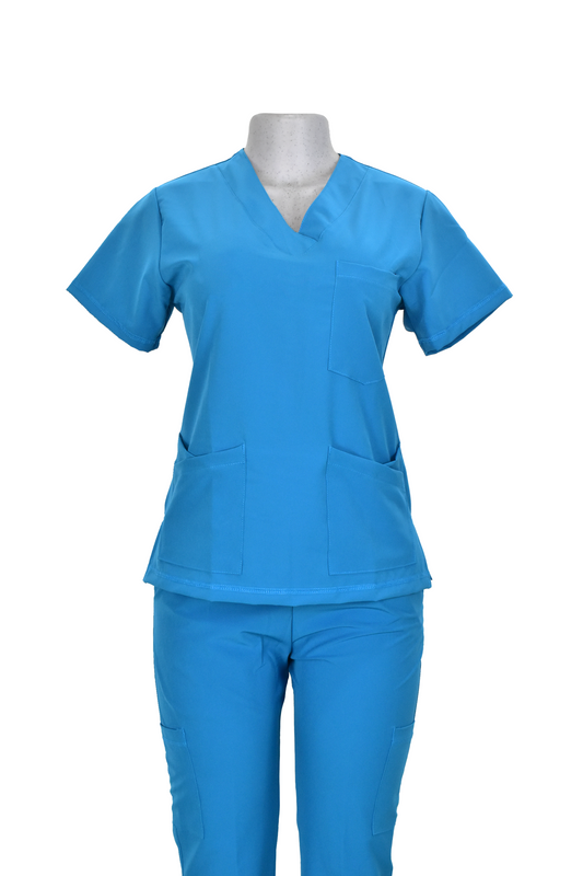 Uniforme Quirúrgico Dama M08 Azul Electrico