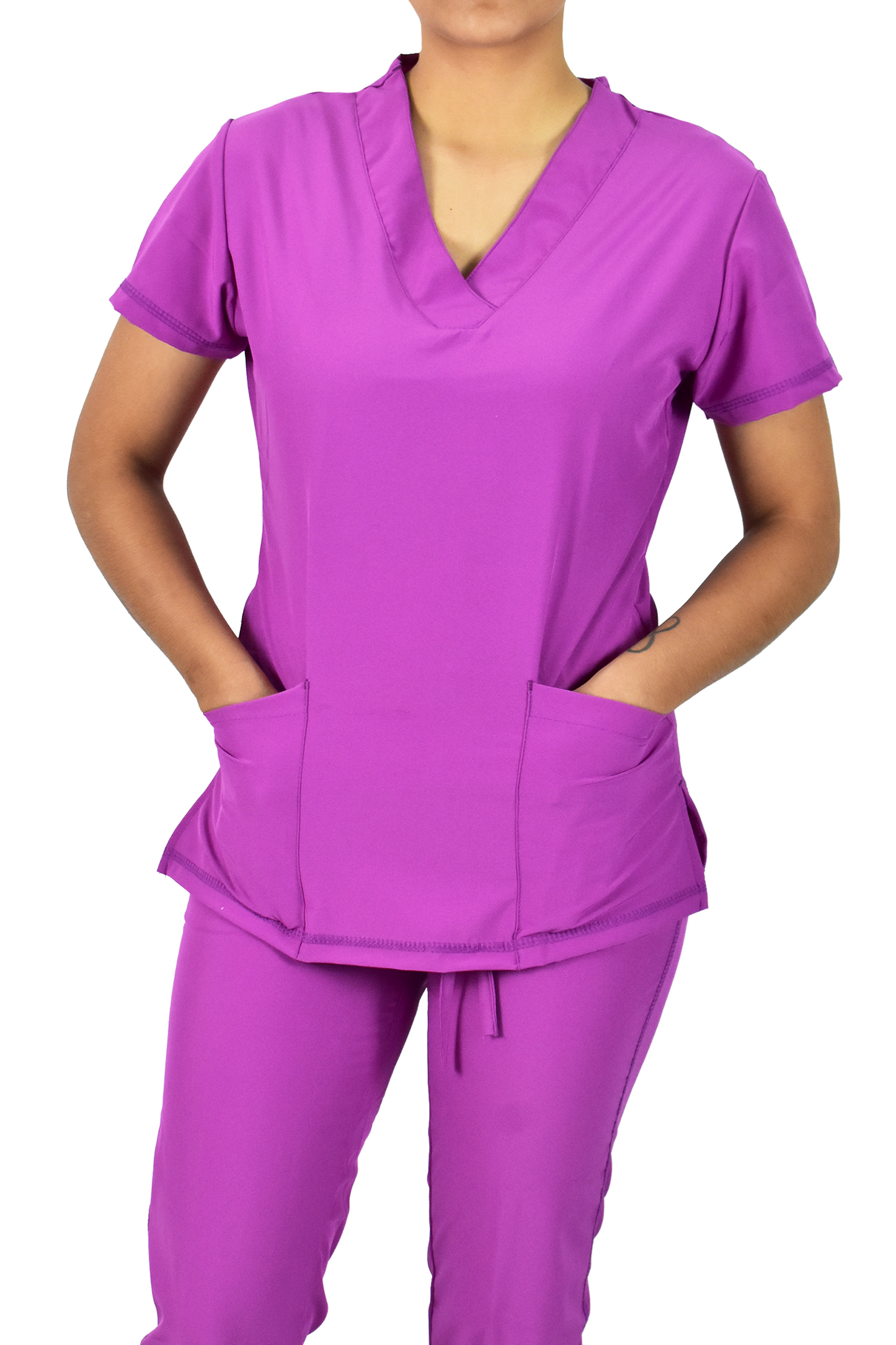 Uniforme Quirúrgico Dama M03 Stretch Bugambilia