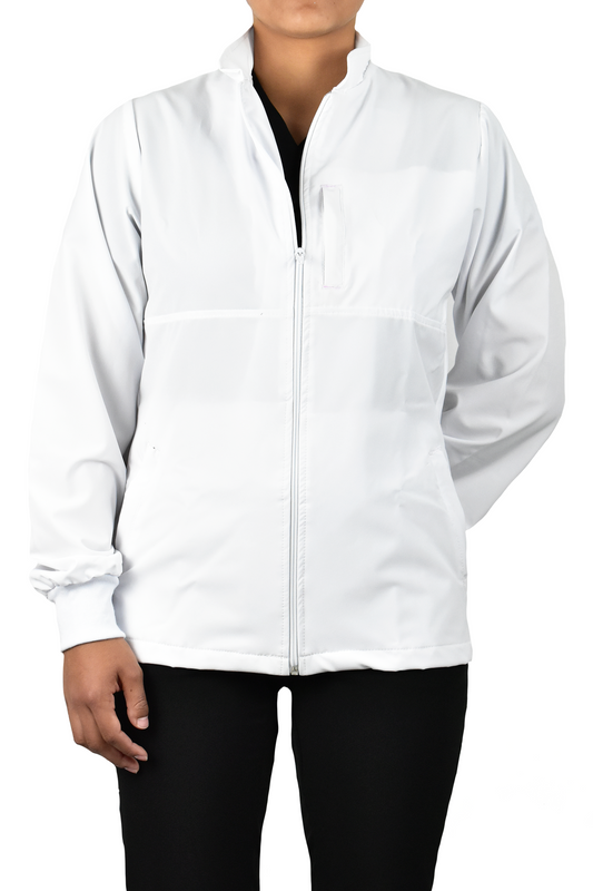 Chamarra Antifluido Blanco