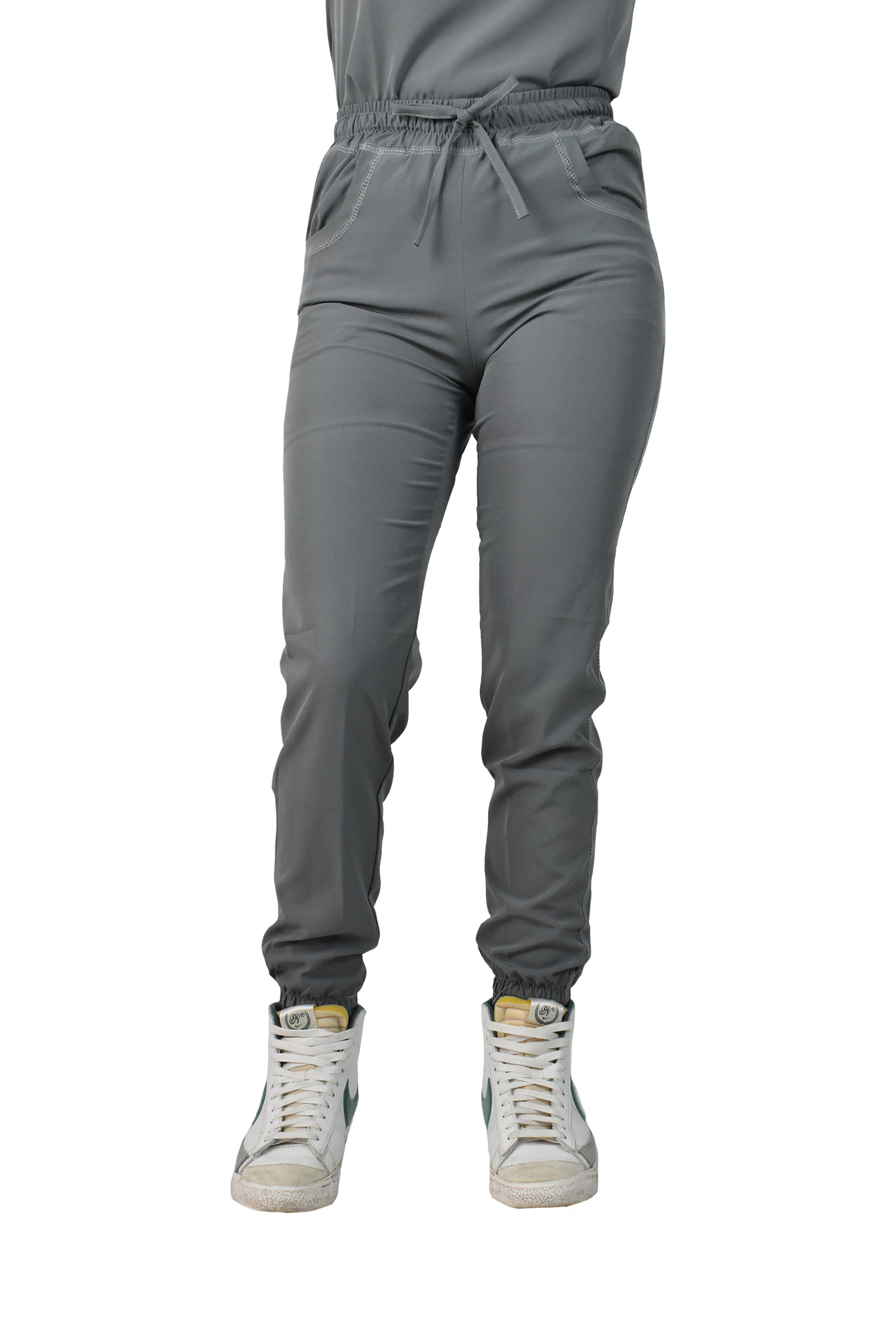 Uniforme Quirúrgico Dama M03 Stretch Gris Oxford