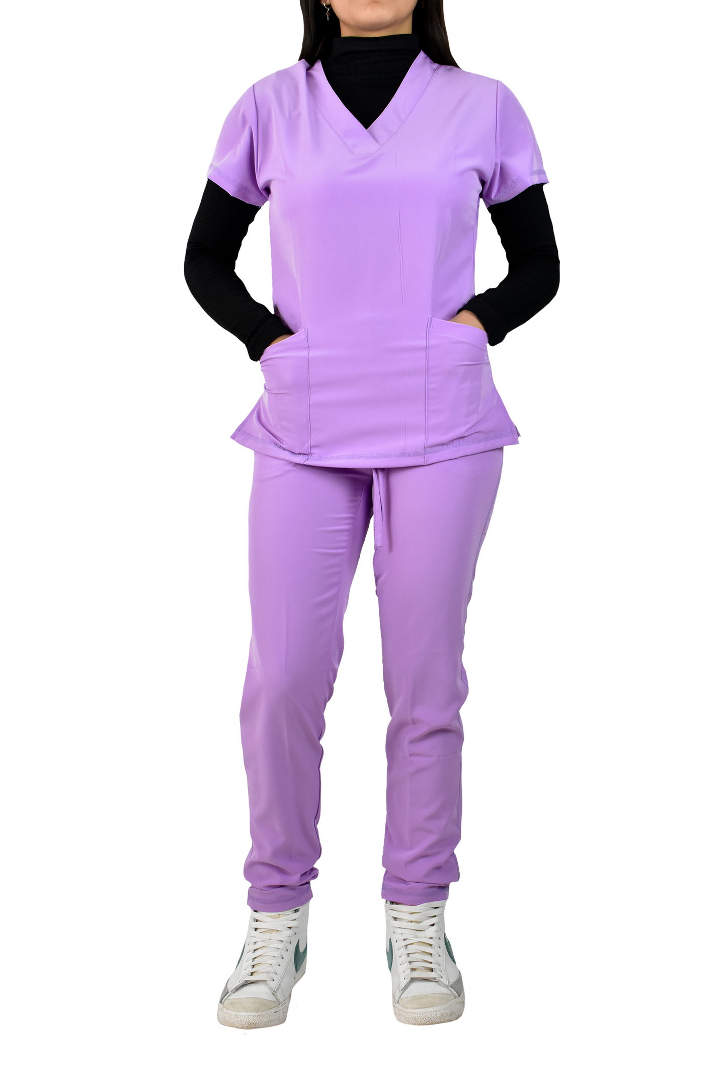 Uniforme Quirúrgico Dama M03 Stretch Lavanda