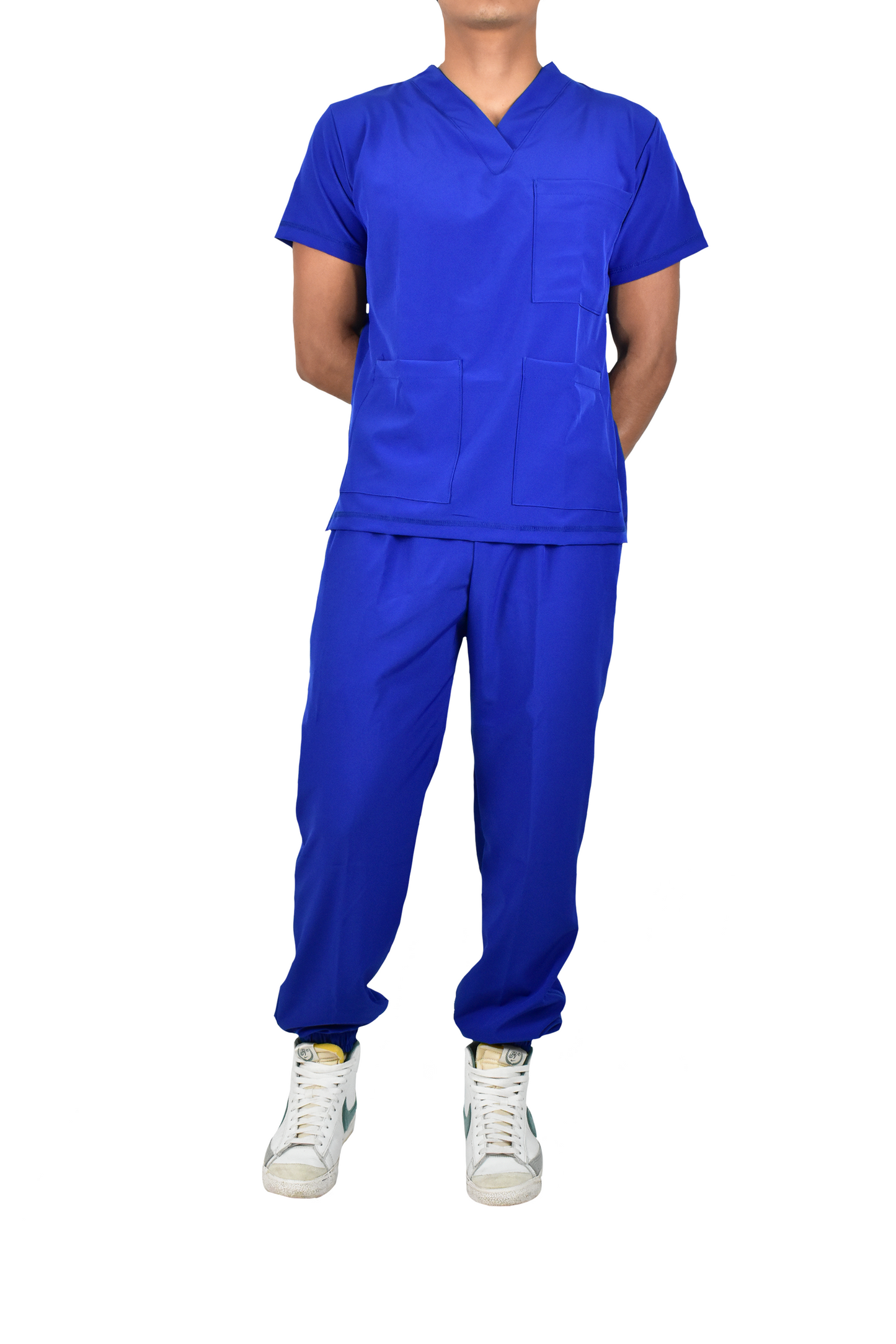 Uniforme Quirúrgico Caballero M04 Stretch Azul Rey