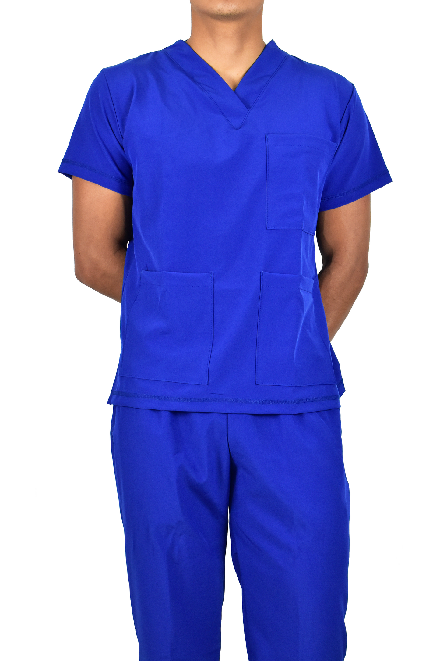 Uniforme Quirúrgico Caballero M04 Stretch Azul Rey