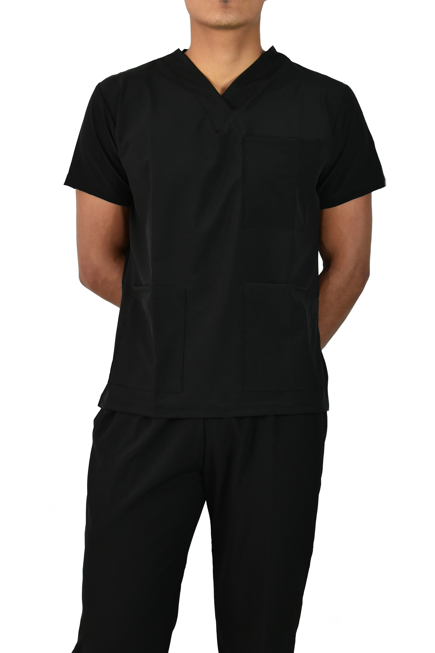 Uniforme Quirúrgico Caballero M04 Stretch Negro