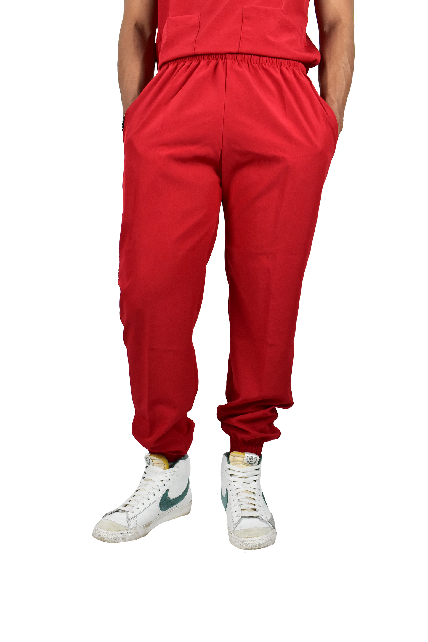 Uniforme Quirúrgico Caballero M04 Stretch Rojo