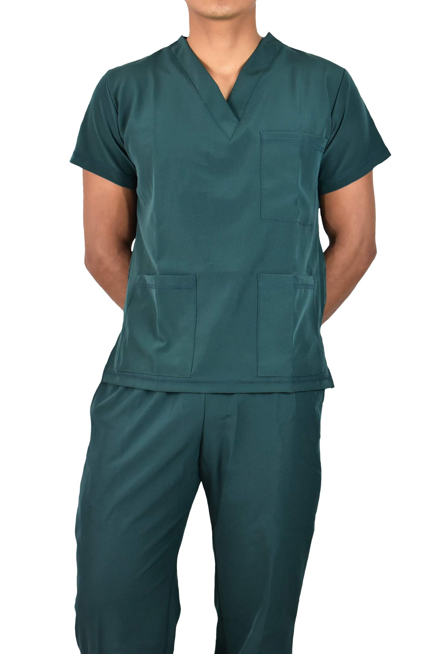 Uniforme Quirúrgico Caballero M04 Verde Botella