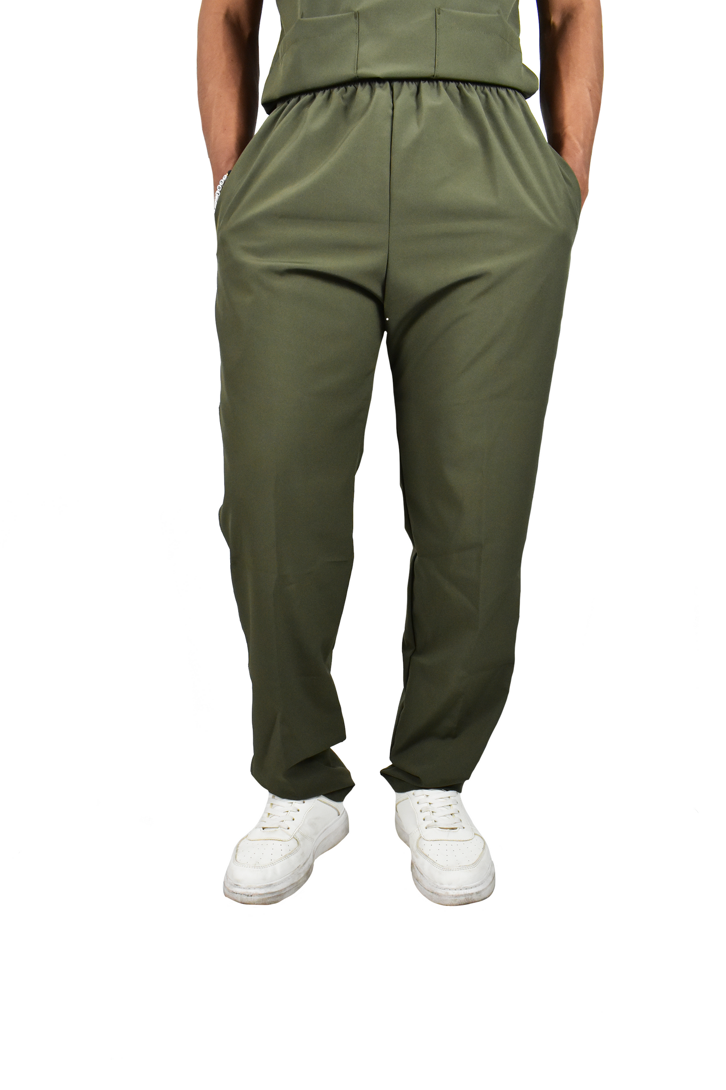 Uniforme Quirúrgico Caballero M04 Stretch Verde Militar