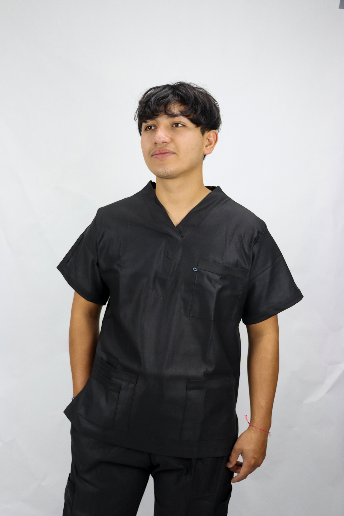 Uniforme Quirúrgico Caballero M01 Stretch Negro