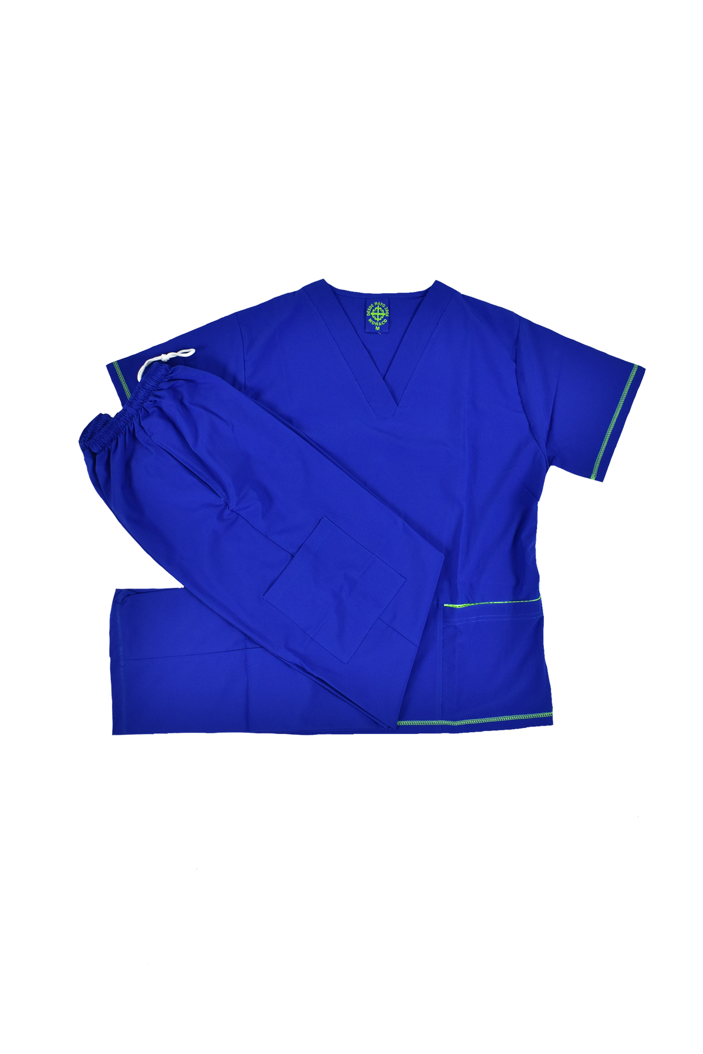 Uniforme Quirúrgico Antifluido Unisex Azul Rey