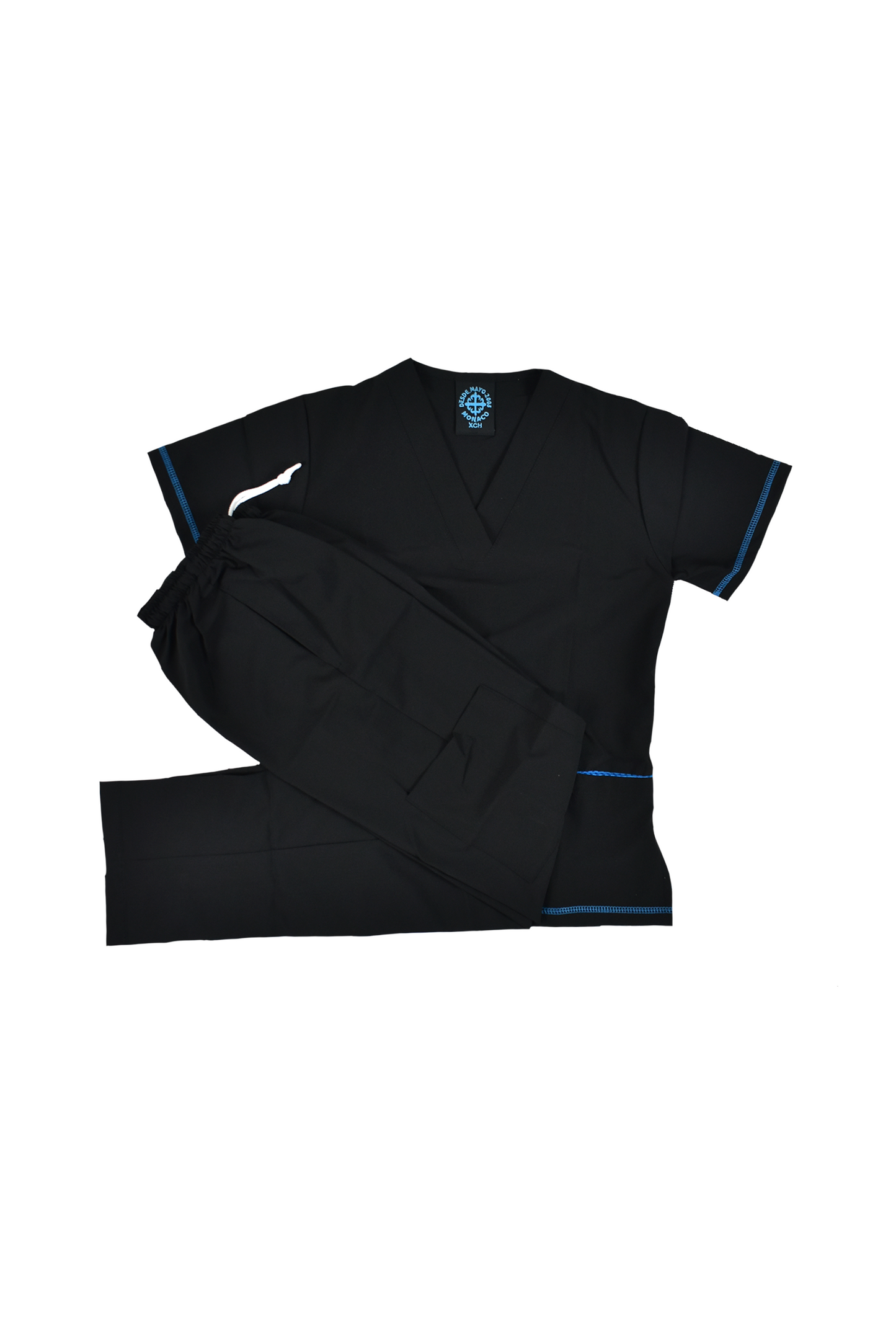 Uniforme Quirúrgico Antifluido Unisex Negro