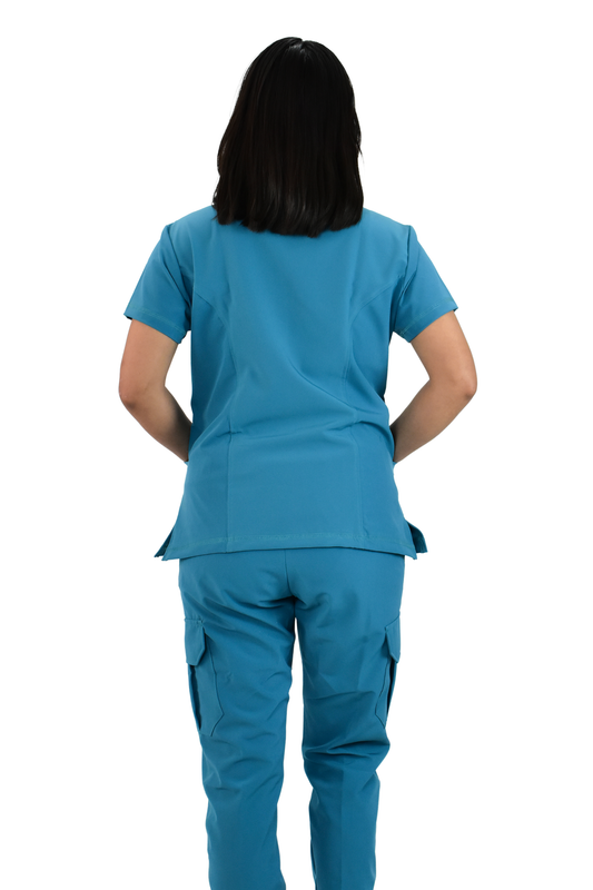 Uniforme Quirúrgico M06 Antifluido Stretch Jade