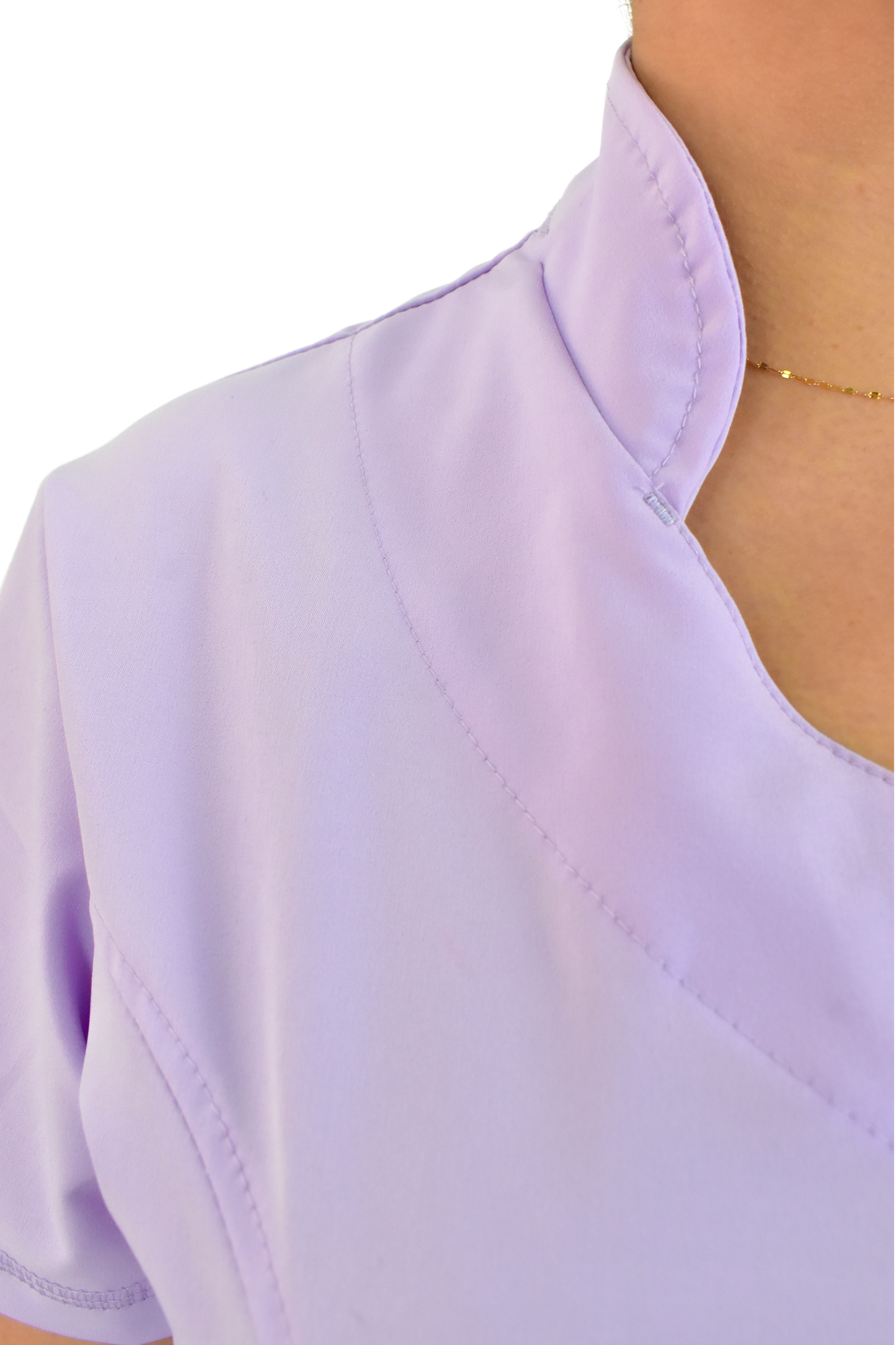 Uniforme Quirúrgico M06 Antifluido Stretch Lila