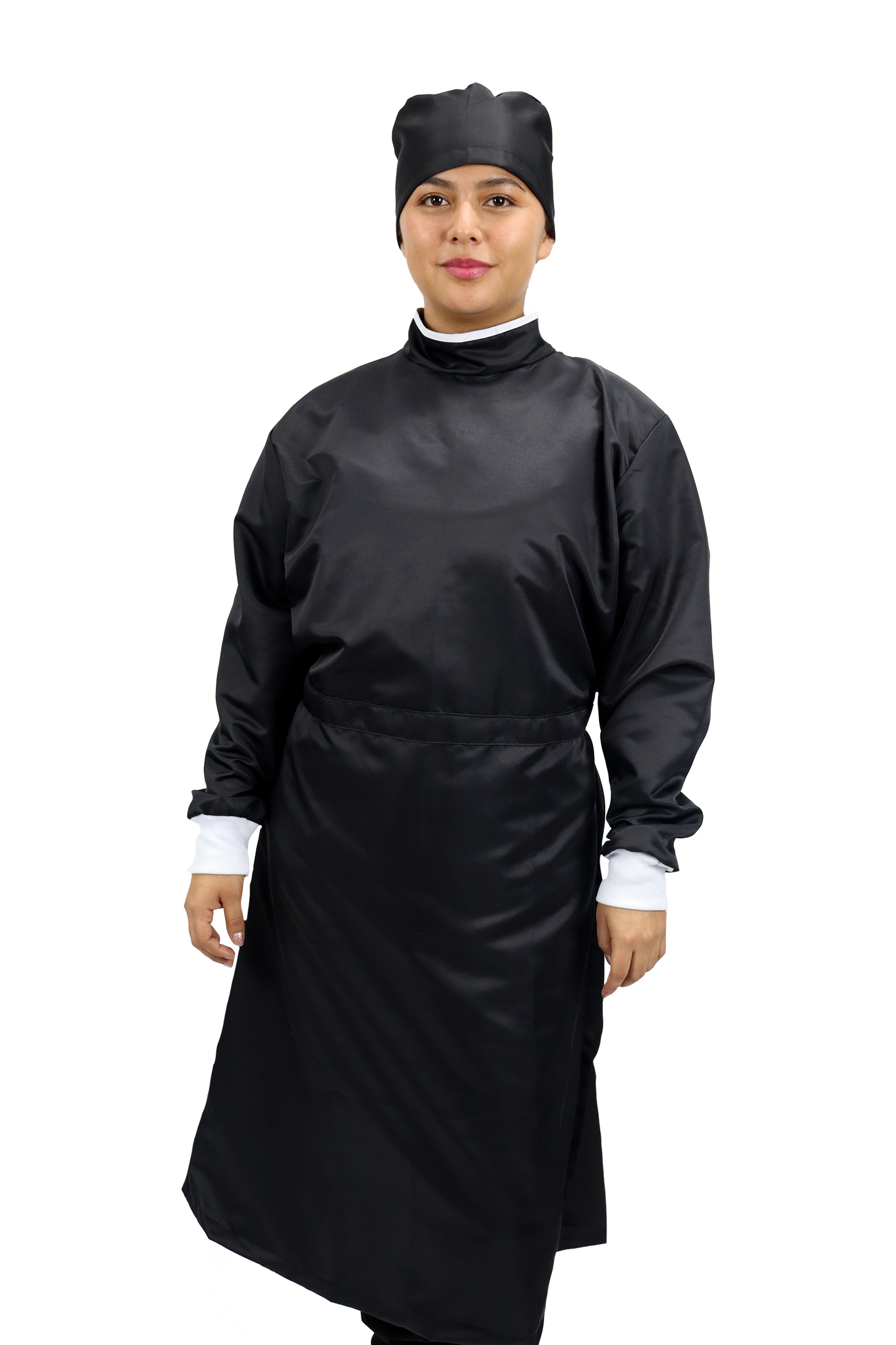 Bata Clínica Negra Unisex