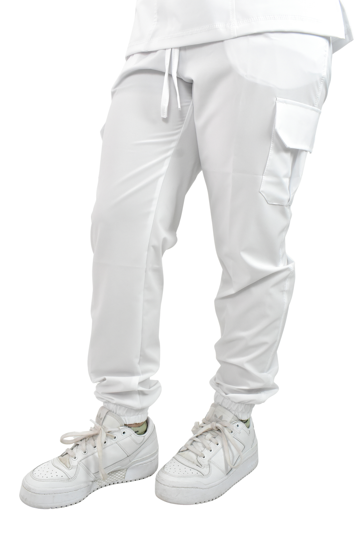 Uniforme Quirúrgico M06 Antifluido Stretch Blanco