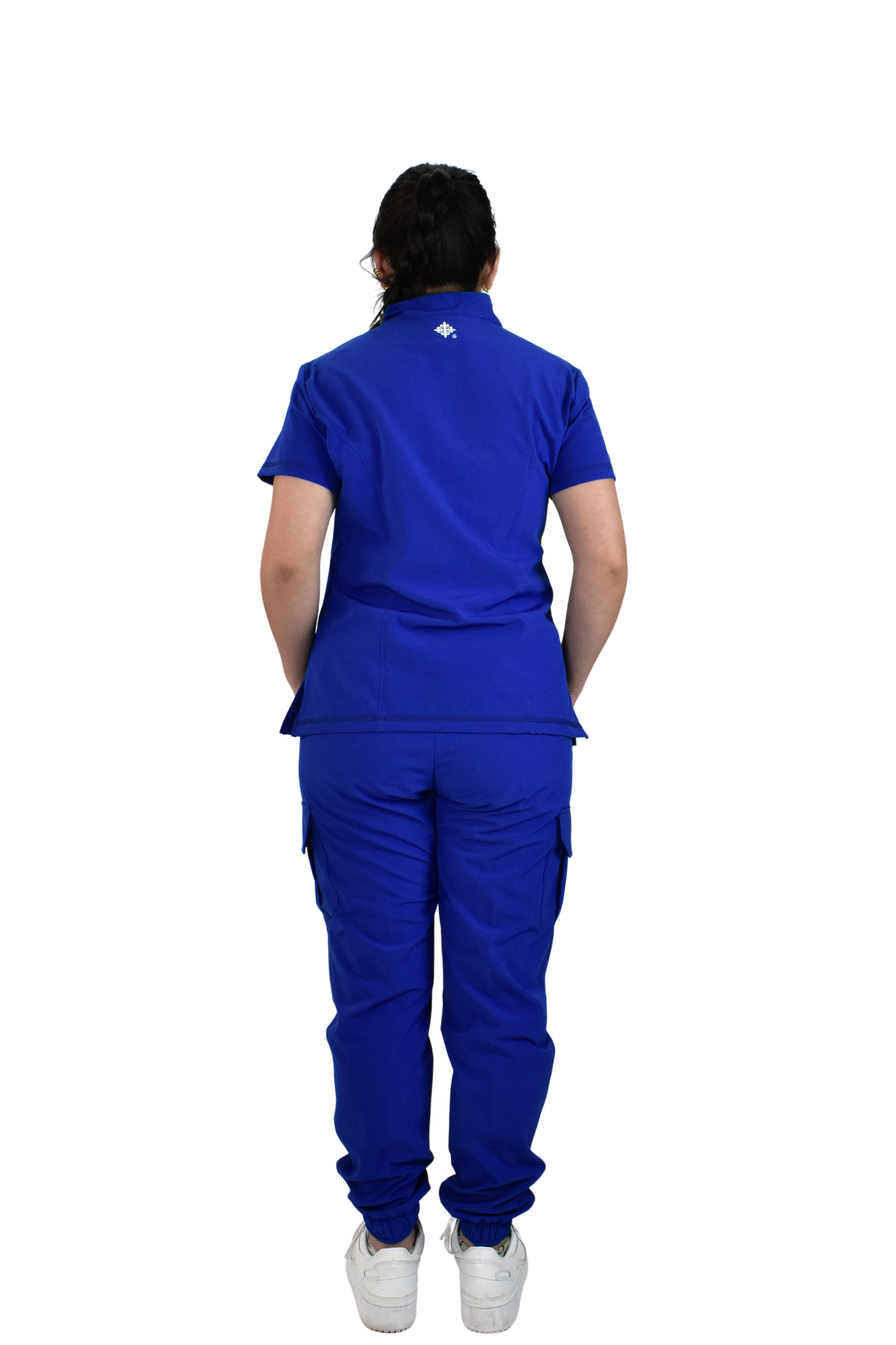 Uniforme Quirúrgico M06 Antifluido Stretch Azul Rey