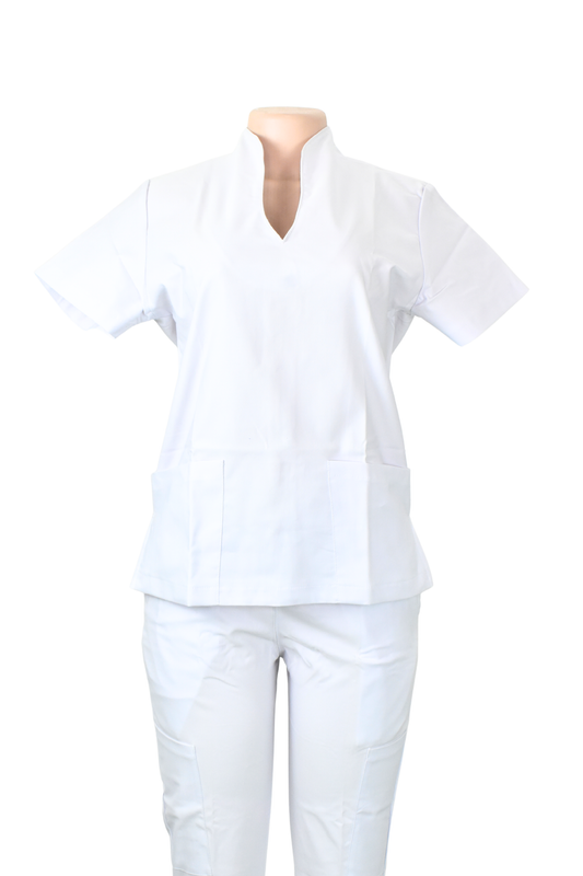 Uniforme Quirúrgico Dama M02 Blanco