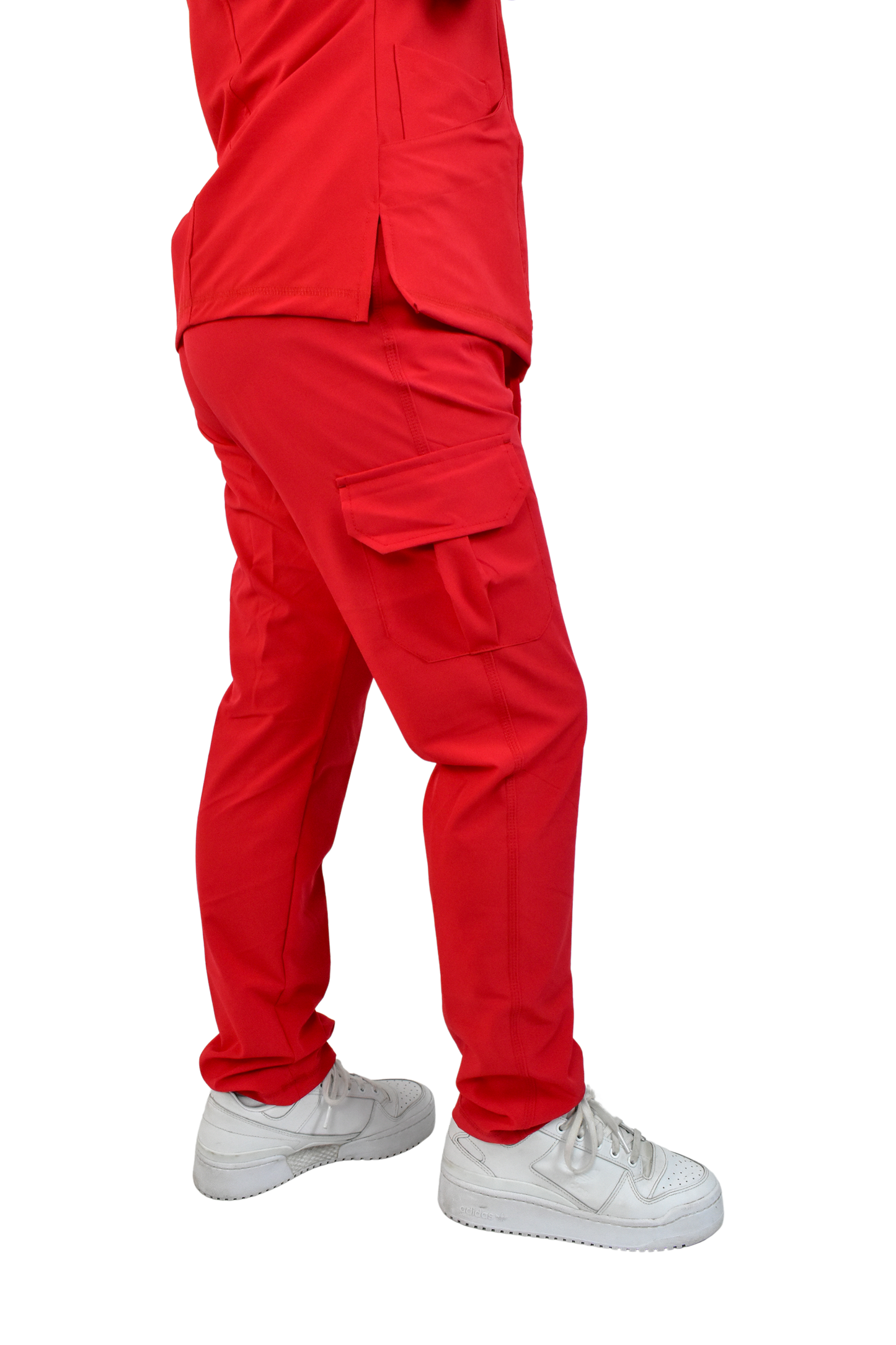 Uniforme Quirúrgico M06 Antifluido Stretch Rojo