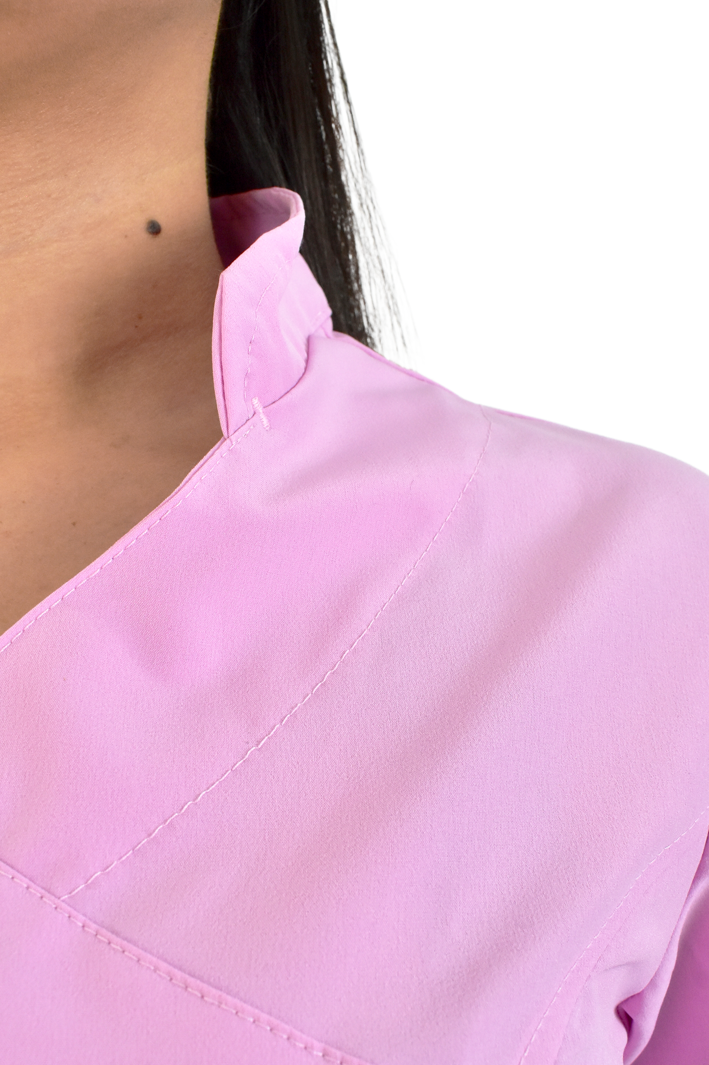 Uniforme Quirúrgico M06 Antifluido Stretch Rosa