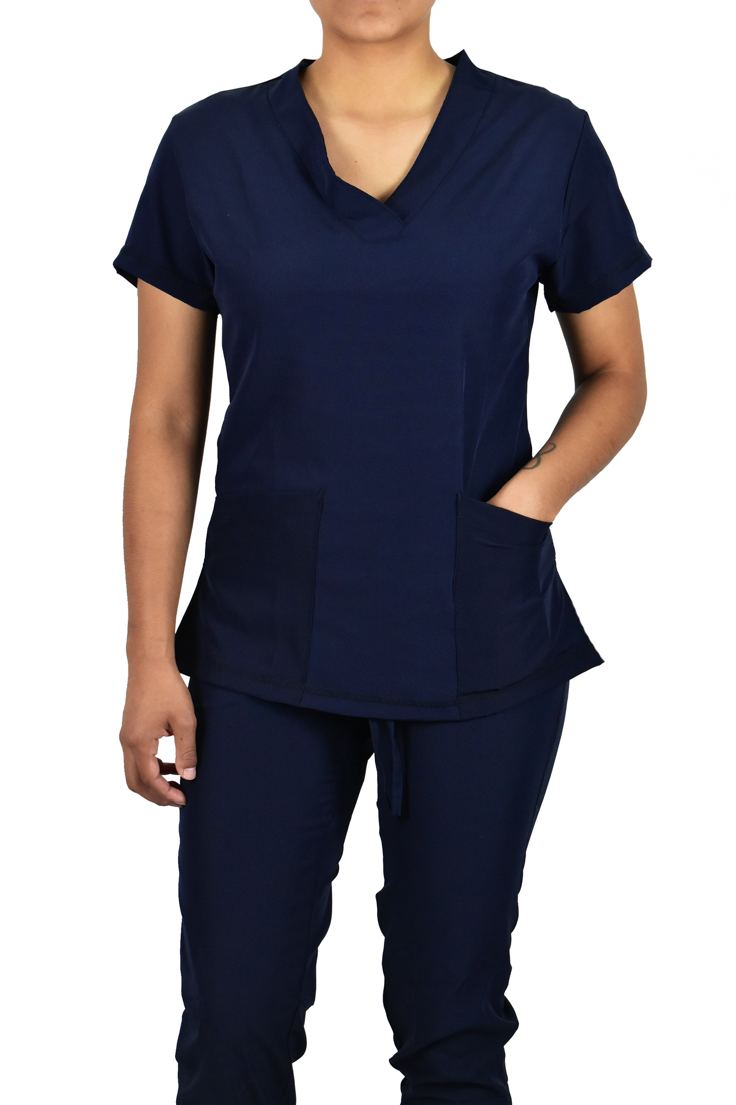 Uniforme Quirúrgico Dama M03 Stretch Azul Marino