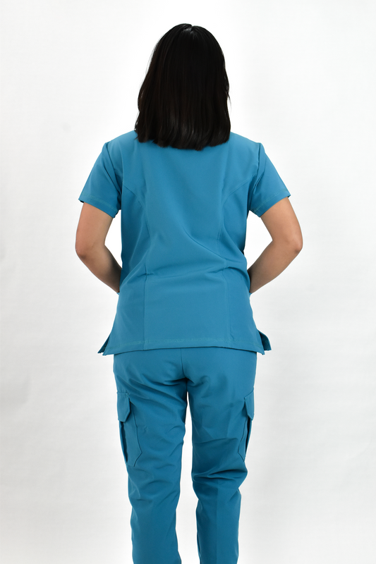 Uniforme Quirúrgico M06 Antifluido Stretch Jade