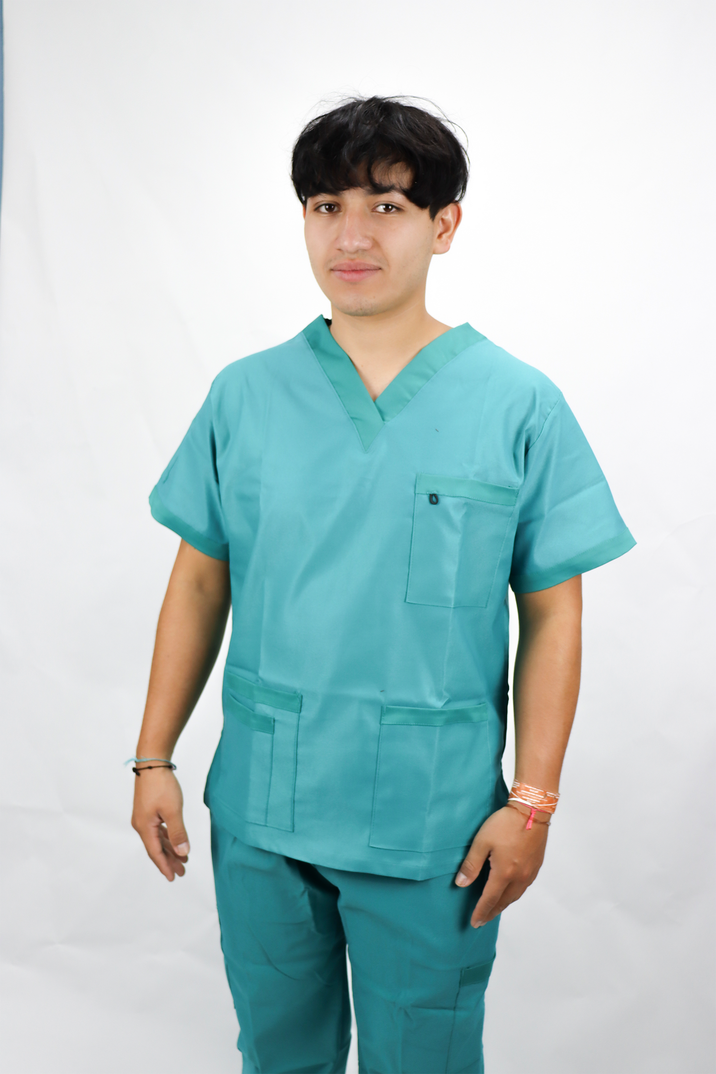 Uniforme Quirúrgico Caballero M01 Stretch Jade