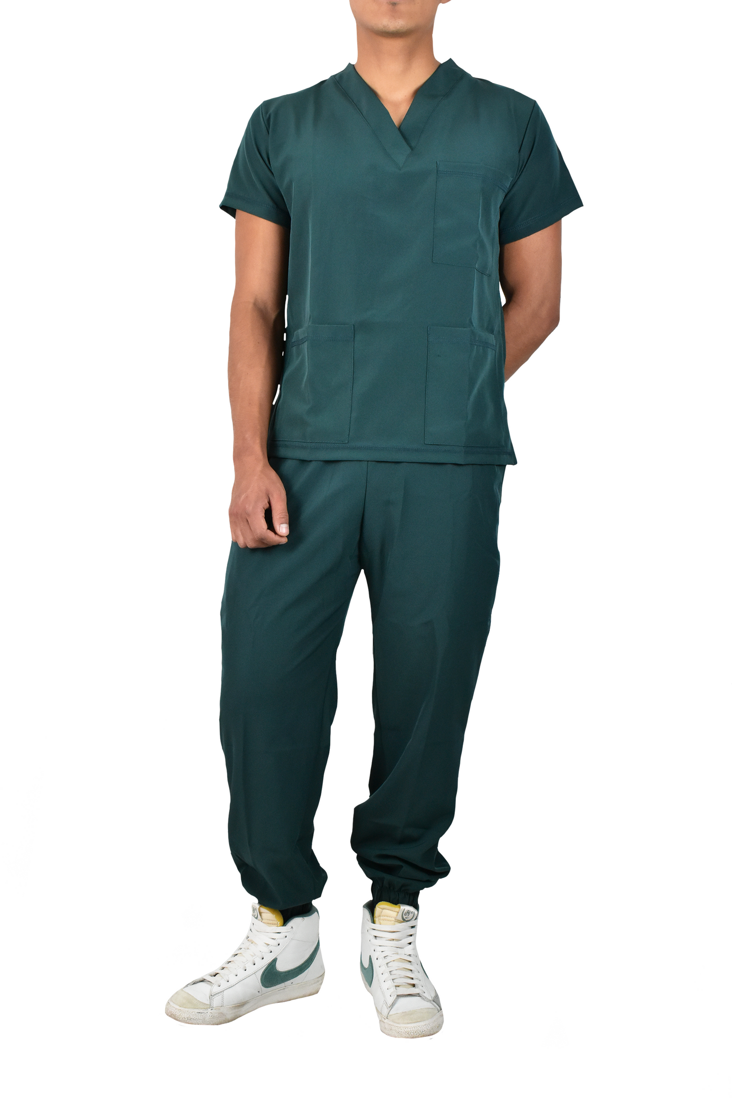 Uniforme Quirúrgico Caballero M04 Verde Botella