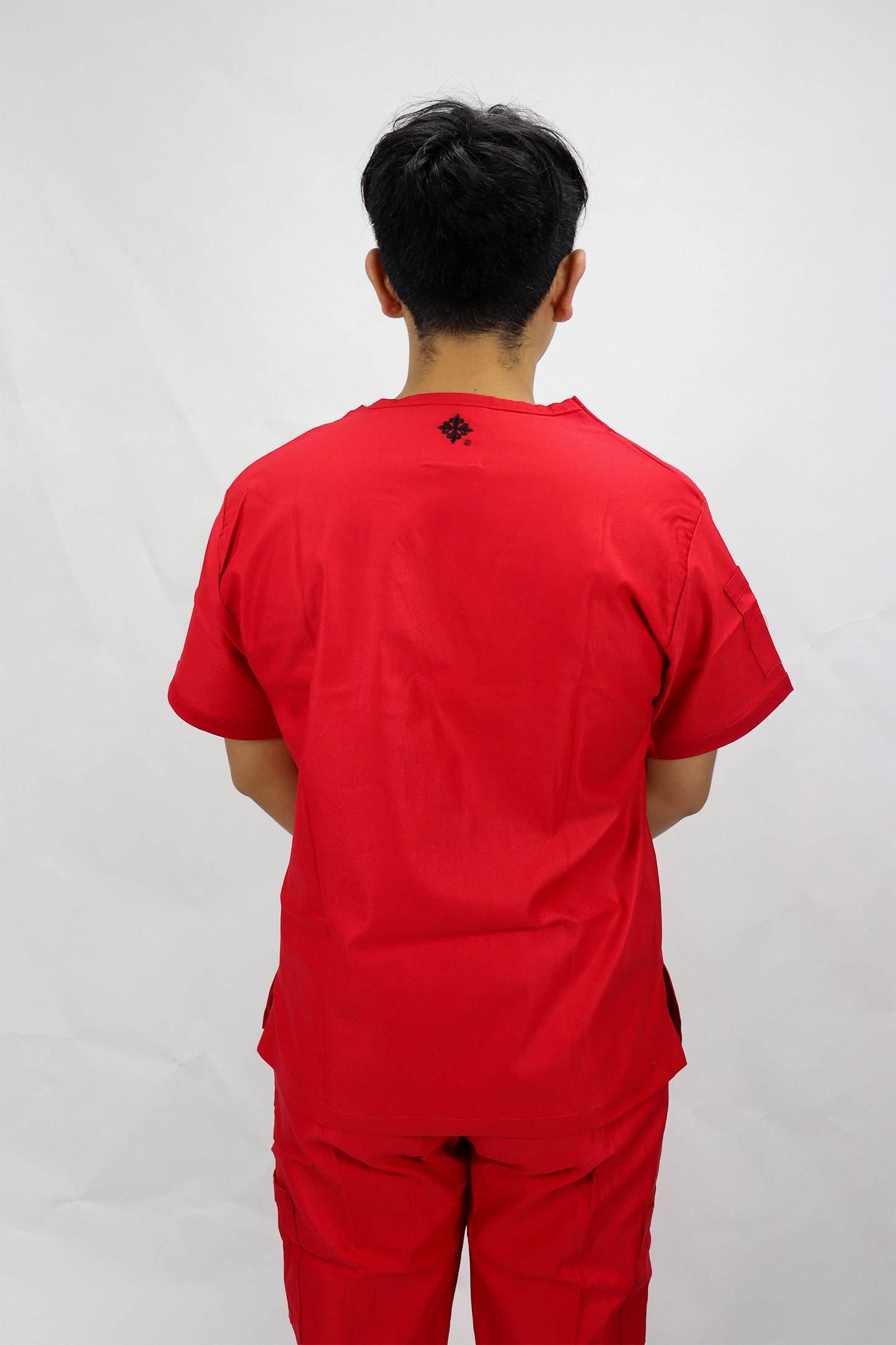 Uniforme Quirúrgico Caballero M01 Stretch Rojo