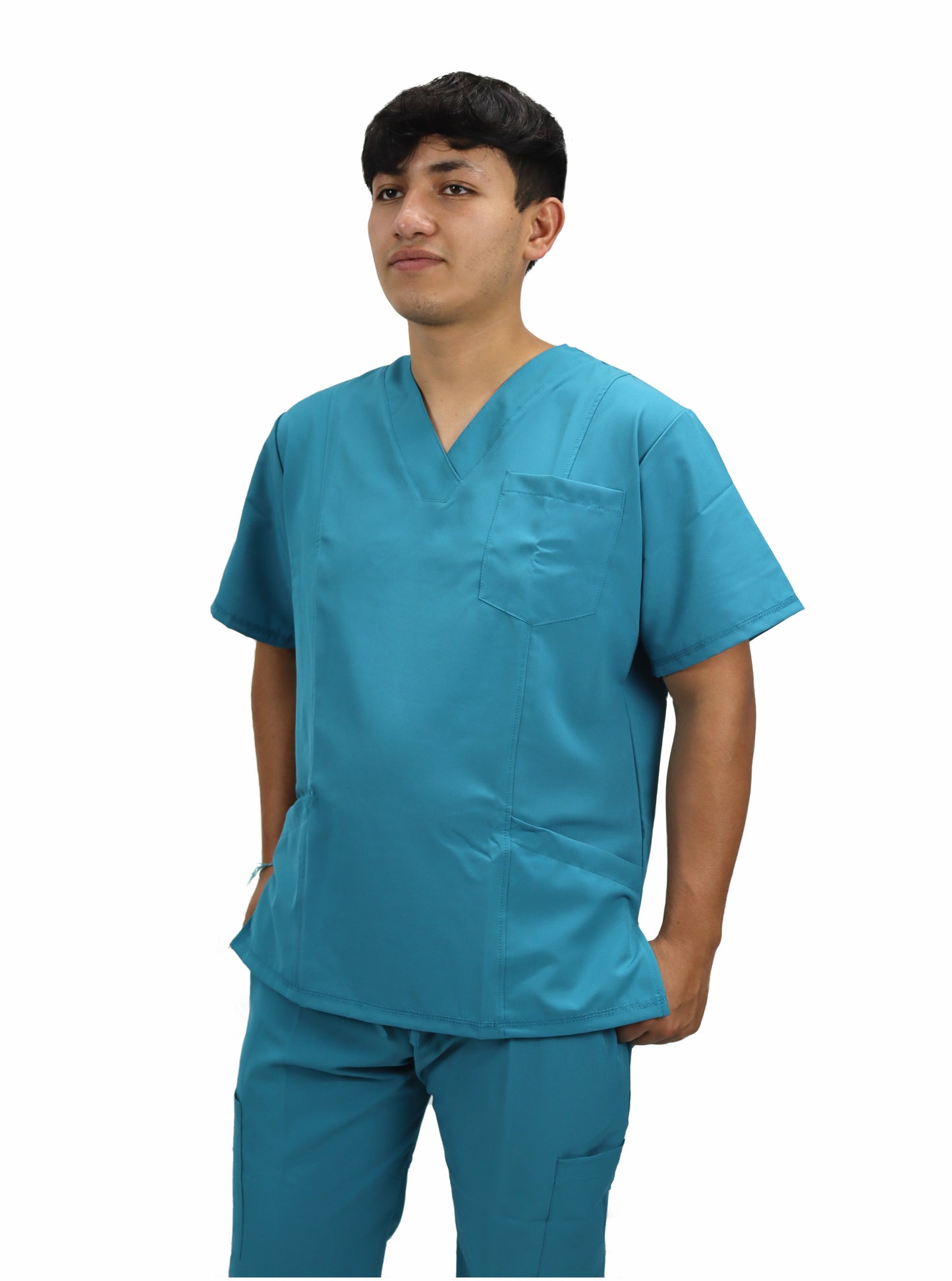 Uniforme Quirúrgico Caballero M07 Stretch Antifluido Jade