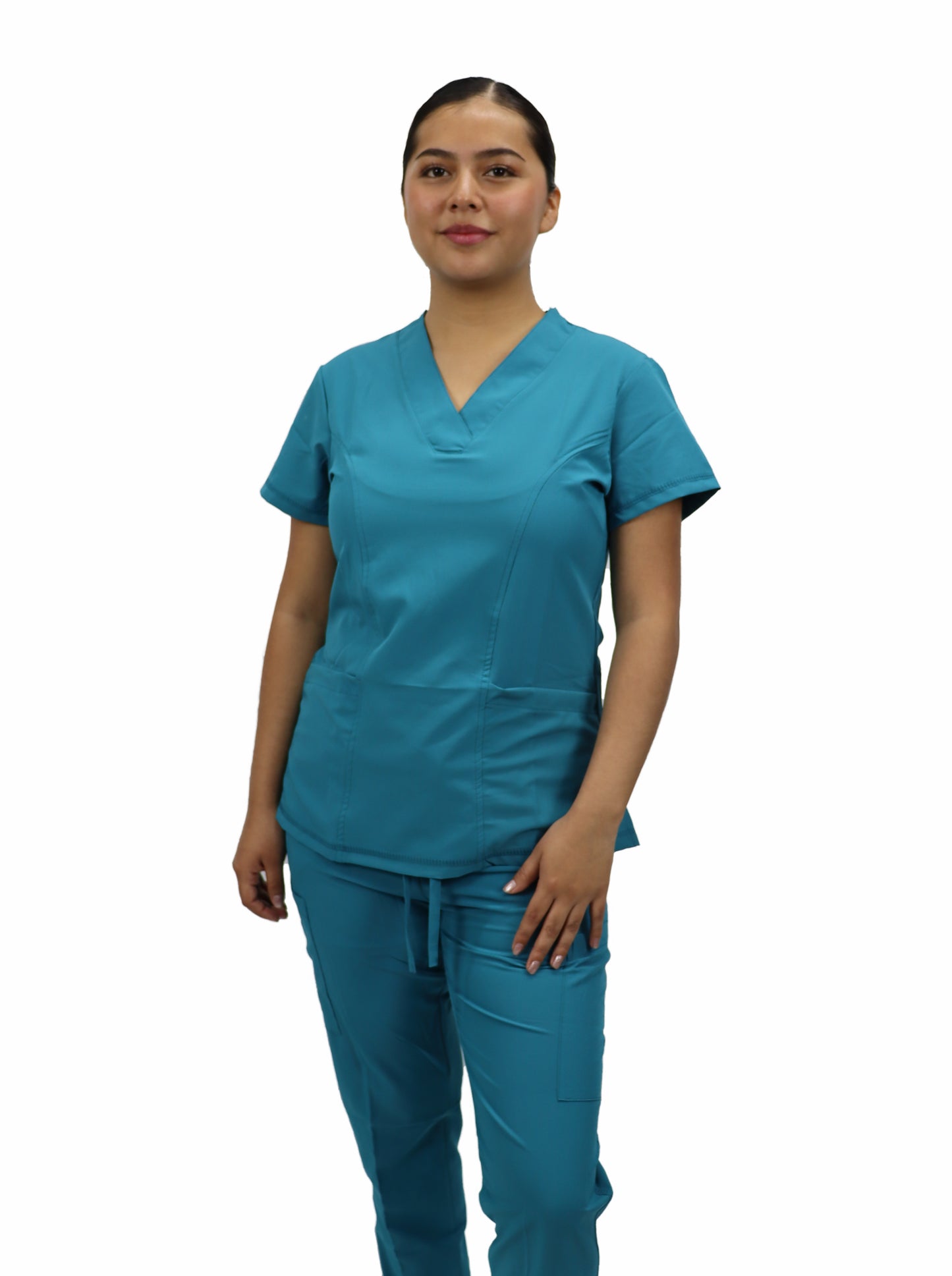 Uniforme Quirurgico Dama M05 Antifluido Stretch Jade